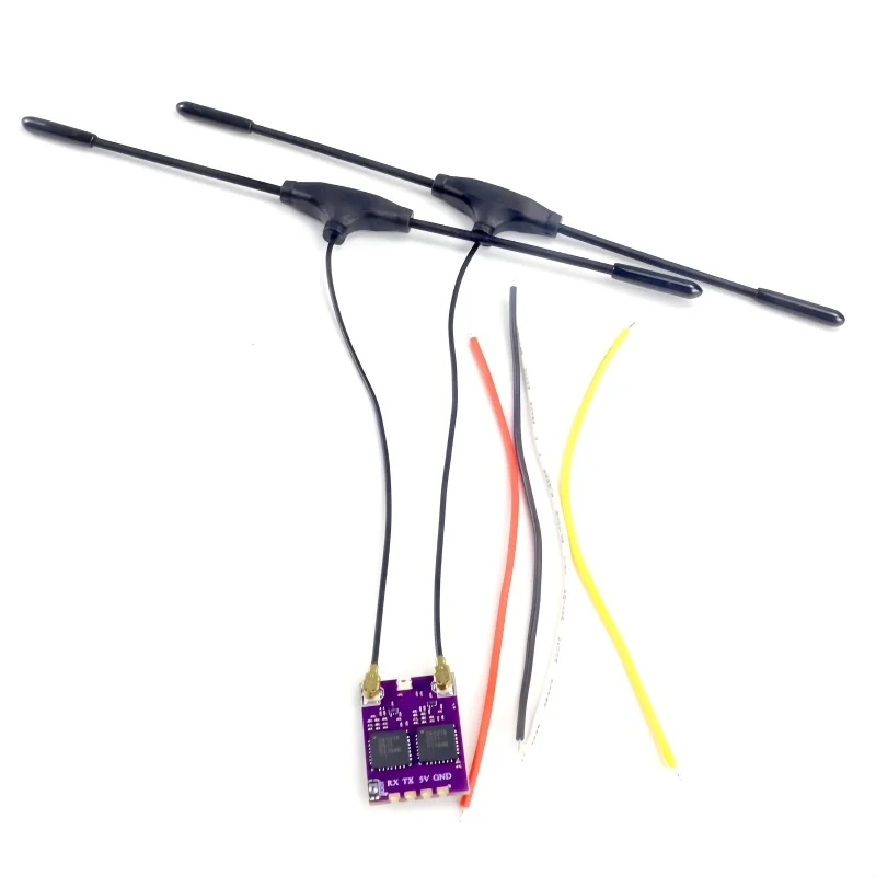 

HappyModel ES900 DUAL RX ELRS multi-receiver 915MHz with built-in TCXO for RC aircraft FPV long-range drones DIY parts