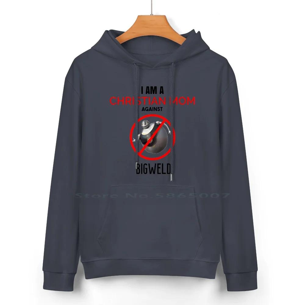 Christian Mom Against Bigweld Pure Cotton Hoodie Sweater 24 Colors Christian Moms Against Bigweld Meme Weirdly Specific