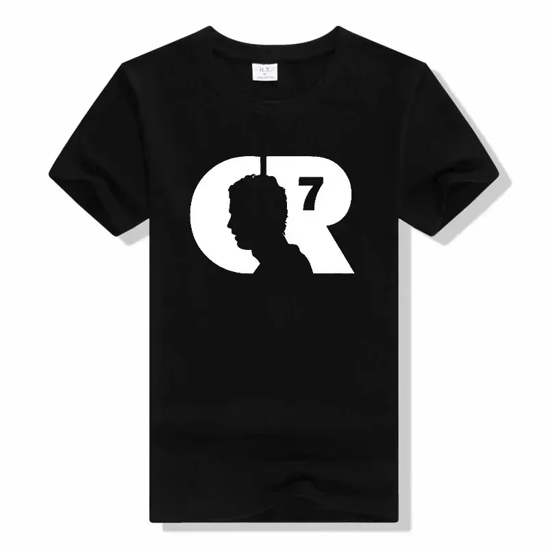 CR7 Boys Summer T-Shirt Cristiano Ronaldo T-Shirt Fashion Outdoor Leisure Training Sports T-Shirt Short Sleeve Sweatshirt