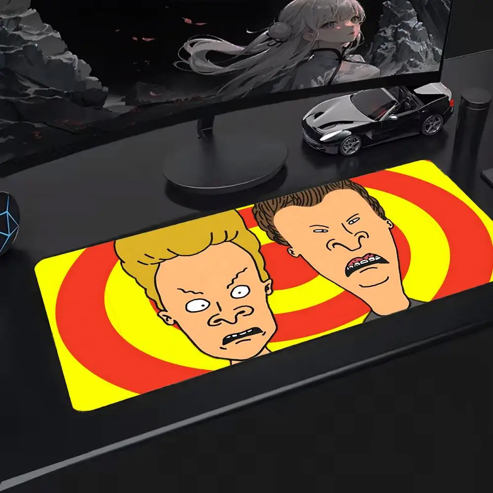 

Beavis And Butthead Mouse Pad Oversized Mouse Mat, Extended Gaming Surface, Non-Slip Backing, Perfect for Desk Use