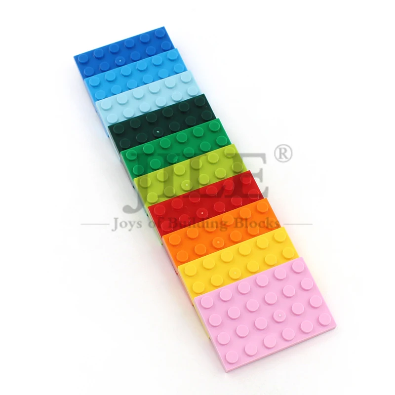 20 stücke MOC 3032 4x6 Grundplatte Bord Bausteine Teile Kompatibel mit Ziegel Pädagogisches kinder Zusammengebautes Spielzeug geschenk