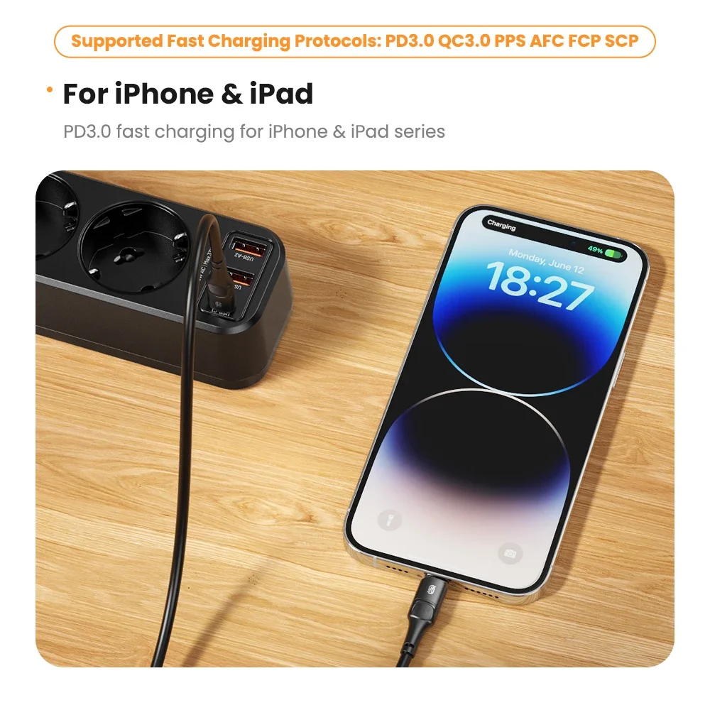 EUプラグ付き電源タップ,4つのUSB出力を備えた4つのコンセント,1.5mコード,電気ソケット,pd,33w,急速充電,サージ保護,4000w
