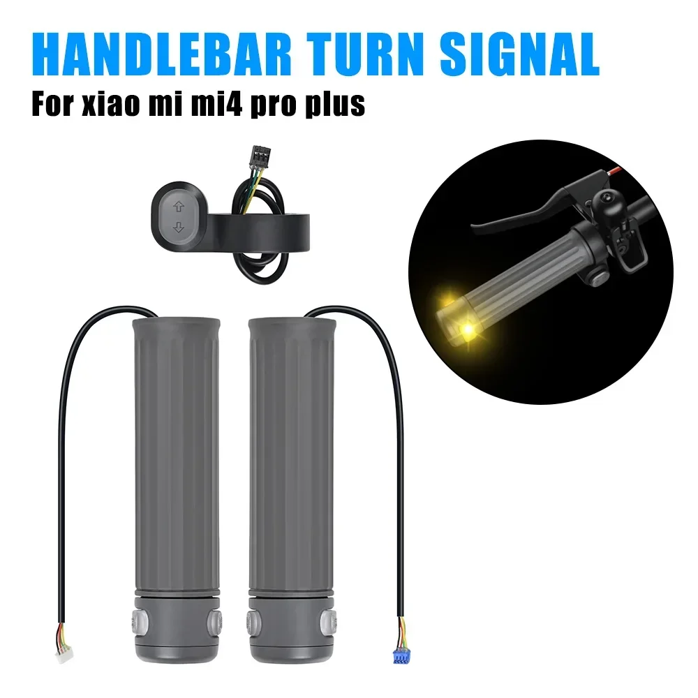 

Electric Scooter Handlebar Turning Turn Signal for Xiaomi 4 Mi4 PRO PLUS MAX E-scooter Left Right Handle Grips Tail Accessories