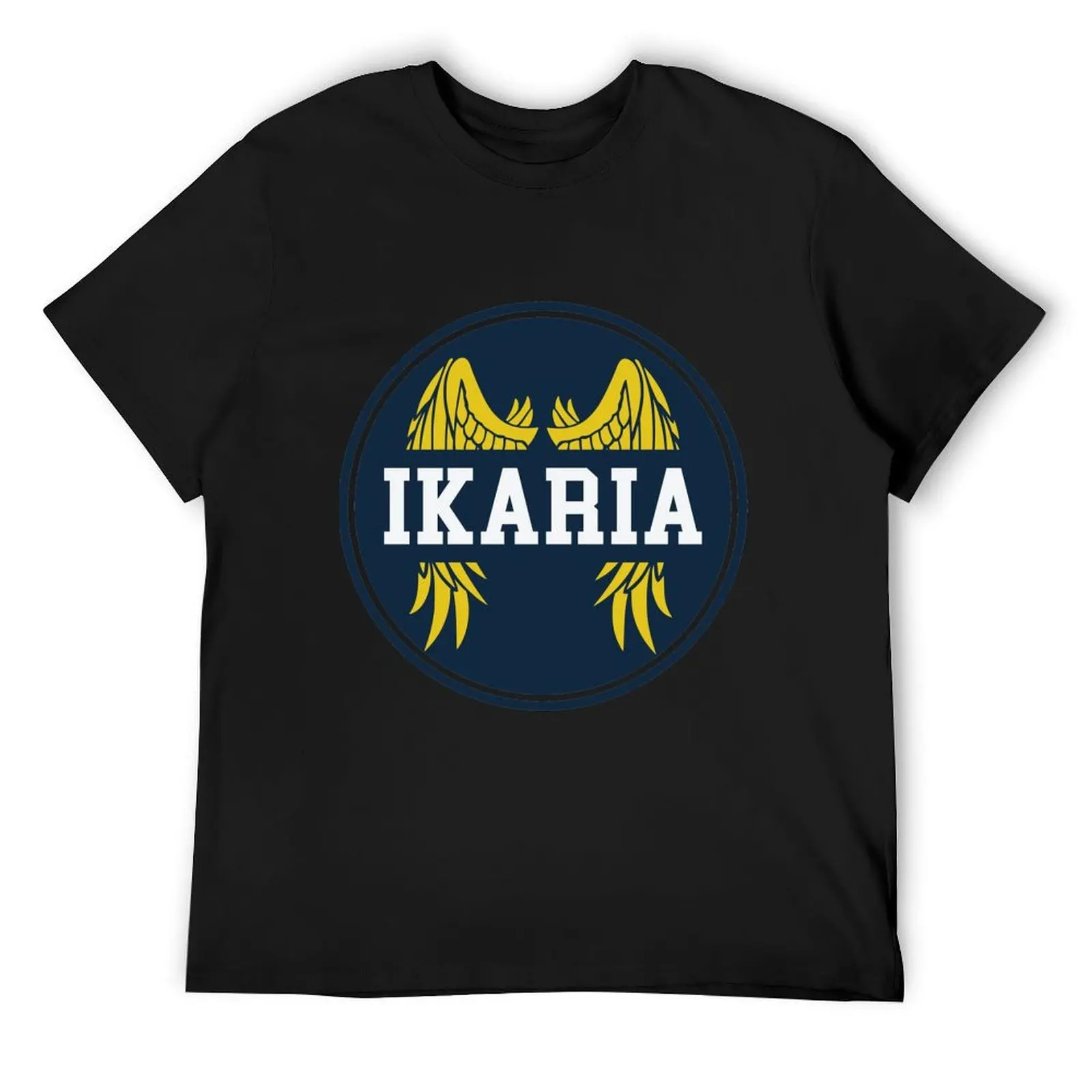 Ikaria Greece with Icarus wings T-Shirt boys animal print anime stuff cotton graphic tees men graphic t shirts