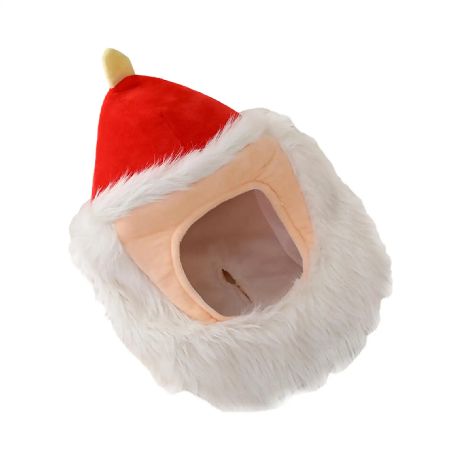 Cartoon Plush Hat Novelty Headgear for Cosplay Role Play Stage Show Christmas Gift Warm Soft Fancy Dress Costume Accessory for