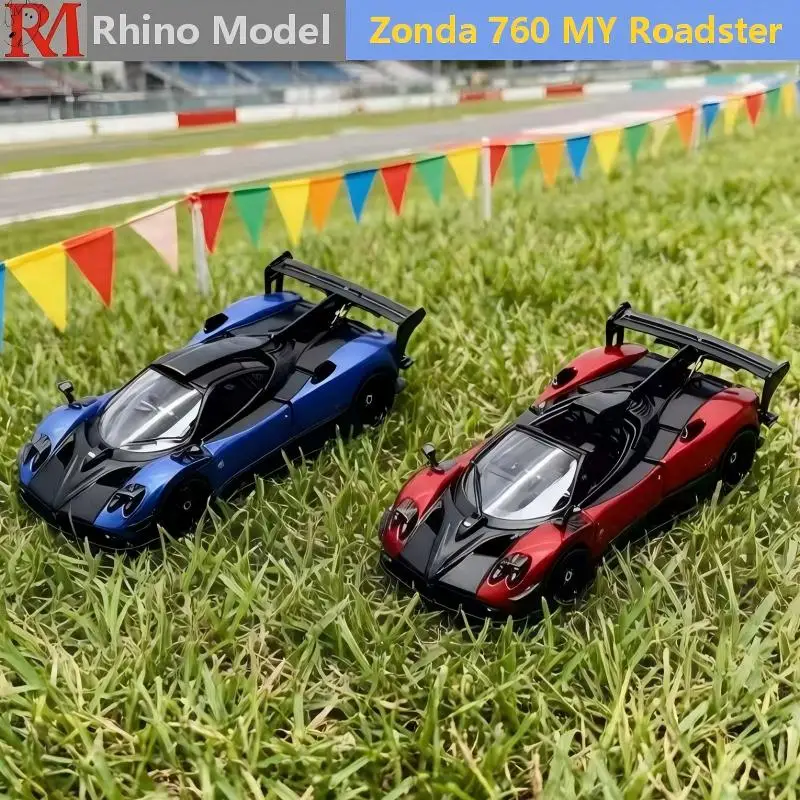 rm-rhino-model-1-64-zonda-760-my-roadster-alloy-die-casting-car-model-collection-model-boy-gift-christmas-gift-boy-toy