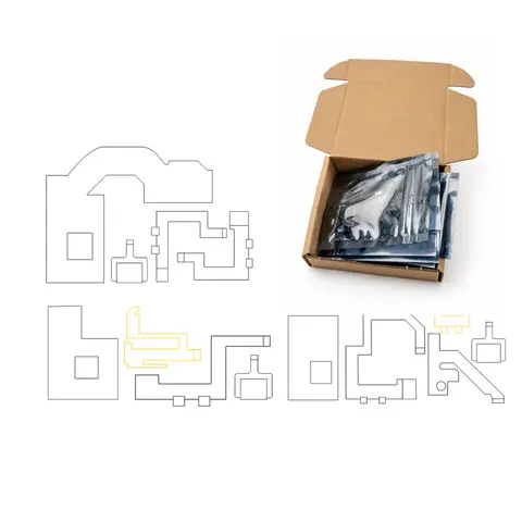 Repair Flex Cable Set for Nintendo Switch OLED Lite V1 V2 Console Compatible with RP2040 Installation Accessories