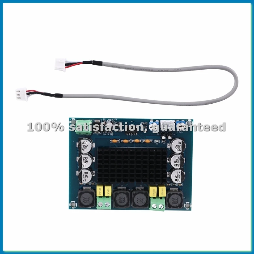 

Плата цифрового аудиоусилителя мощности TPA3116D2, двухканальный стереоусилитель высокой мощности 2X120W XH-M543-ABVM