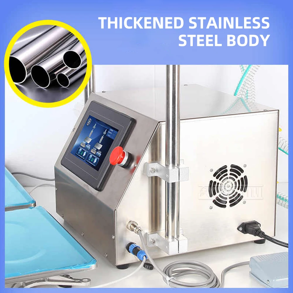 ​ Dual-Nozzle Liquid Filling Machine, CNC Automatic Bottle Filler for Oil, Detergent, and Beverage