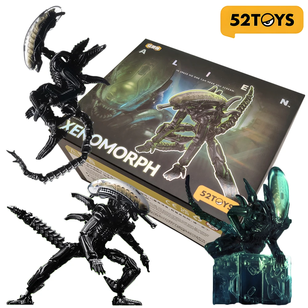 

Original 52 TOYS Infinite IB13 Xenomorph Cube Action Figures Collectible Detailed Model Premium Toys Charming Gifts for Fans