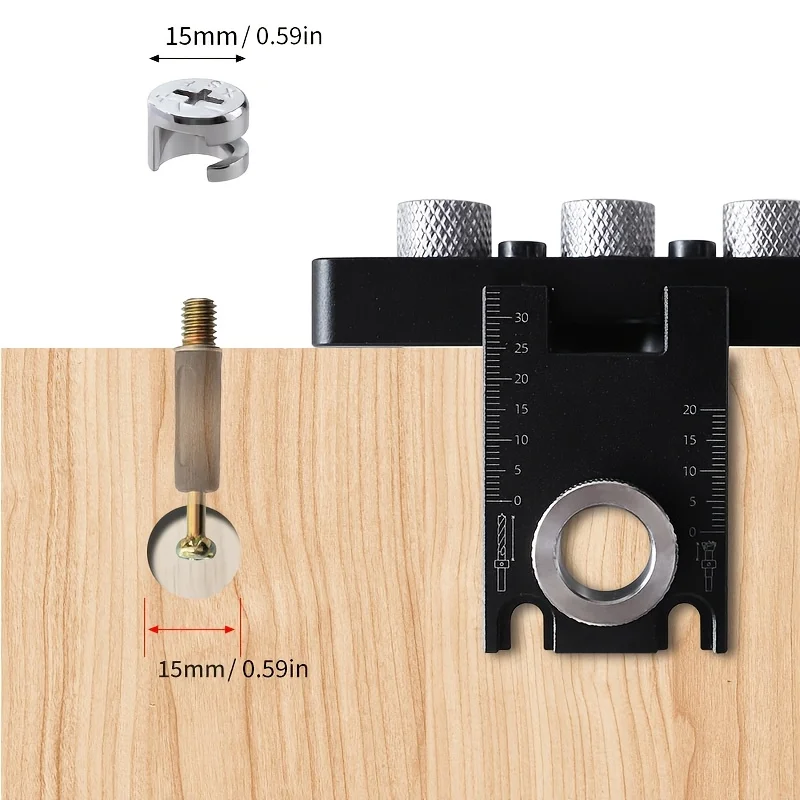 

1 комплект приспособлений для деревообработки из сплава с набором сверл с круглой ручкой и комплектом смешанных предметов для прецизионного сверления по дереву