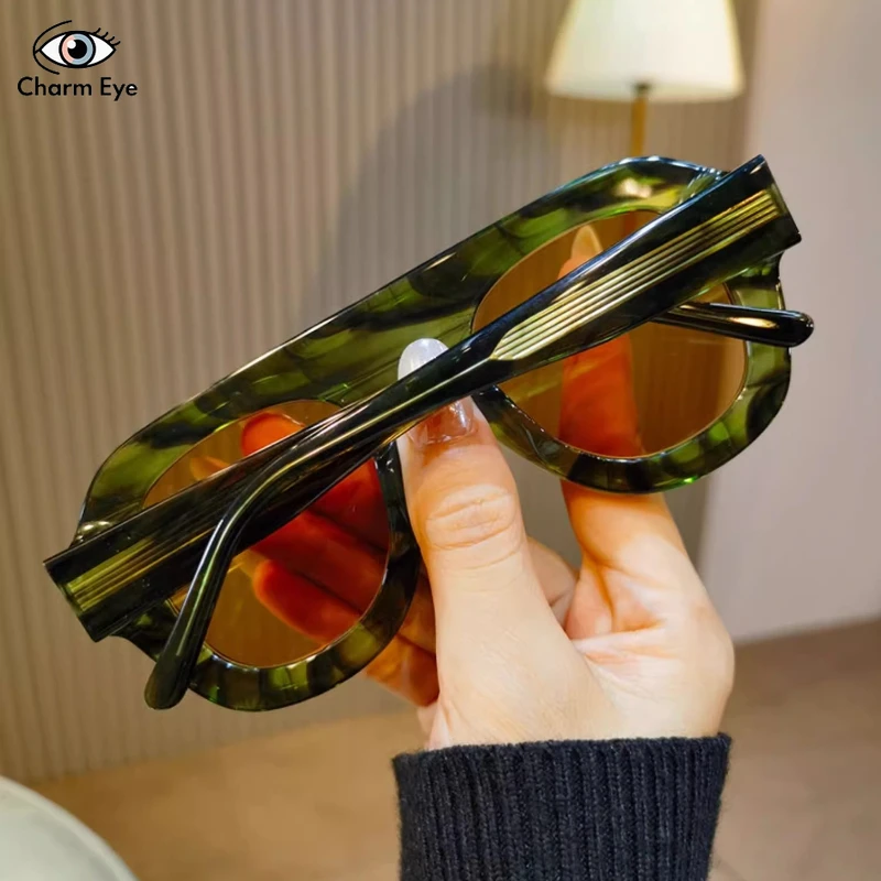 Moda óculos de sol feminino quadrado high-end retro versátil resistente a uv óculos de sol grande quadro masculino personalizado acetato