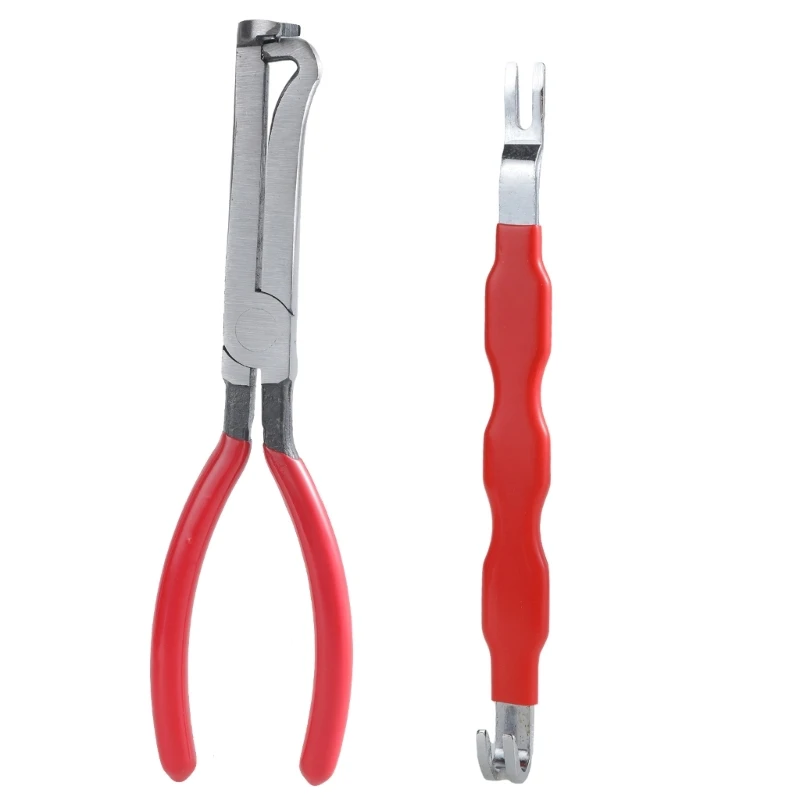 

Automotive Electrical Disconnect Pliers Terminal Removal Tool for Push Plugs and Wiring Repair Dropship