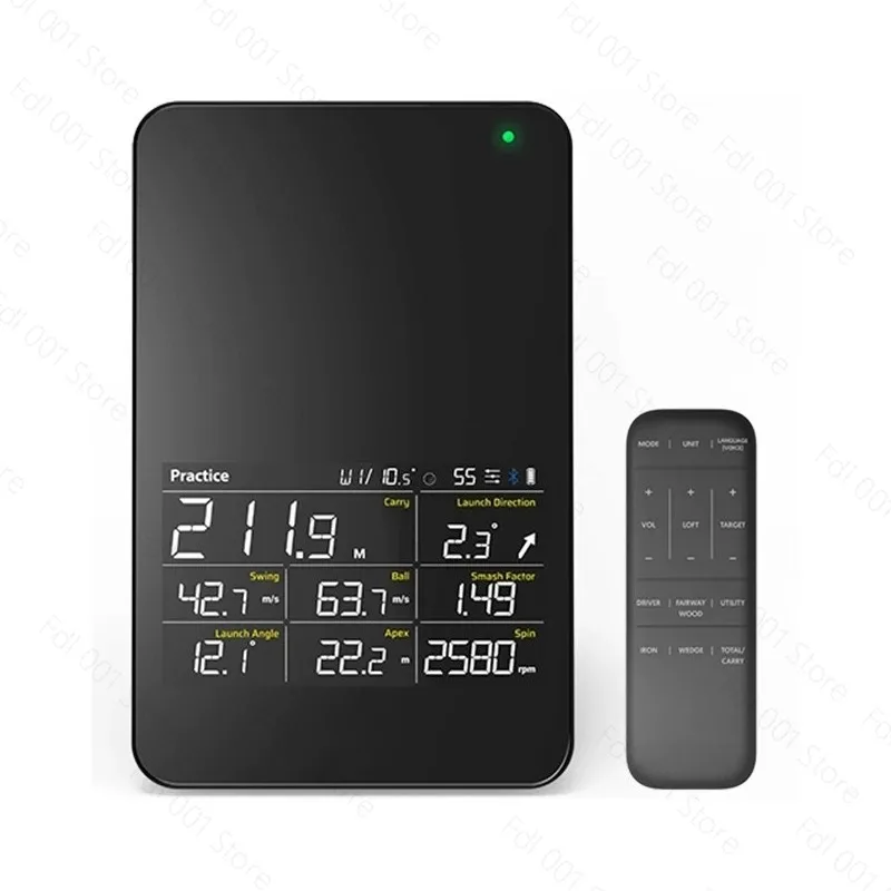 Golf swing motion analyzer SC4PROmini portable emulator