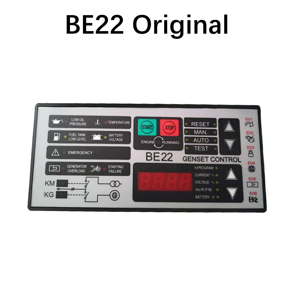 Be22 Original Generator Controller 3-Phase Automatic Mains Failure AMF Genuine Control Panel Bernini Electronics Spare Parts