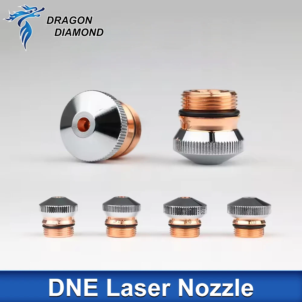 

DNE Series Laser Nozzles Type B Dia.15/17mm Single Double Chrome Layer Caliber 1.0-4.0 for Fiber Laser Cutting Head
