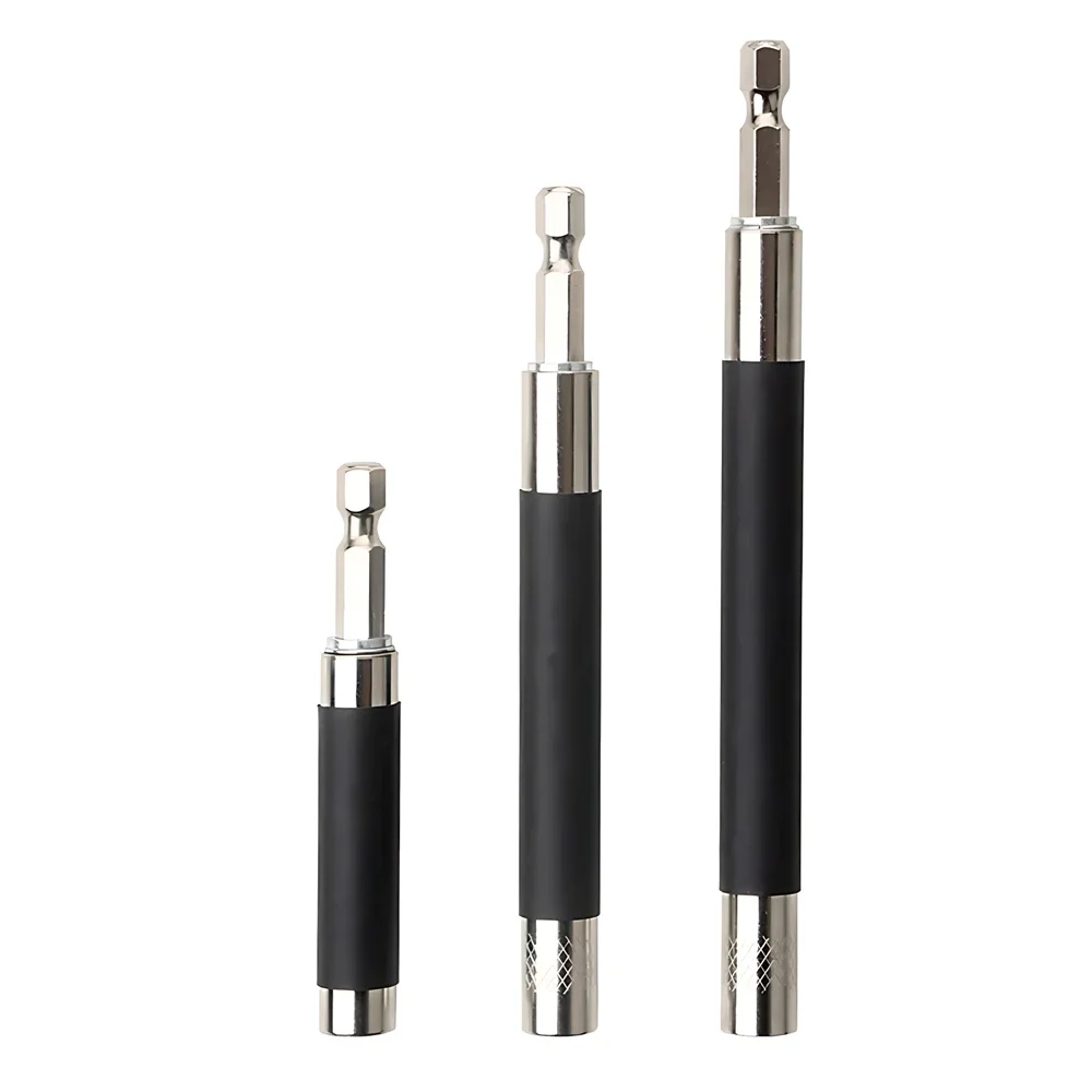 1/3pcs 1/4 Drill Bit Holder Adapter Hex Screw Socket Magnetic Impact Driver Extension Rod Quick Change Holder Drive Guide