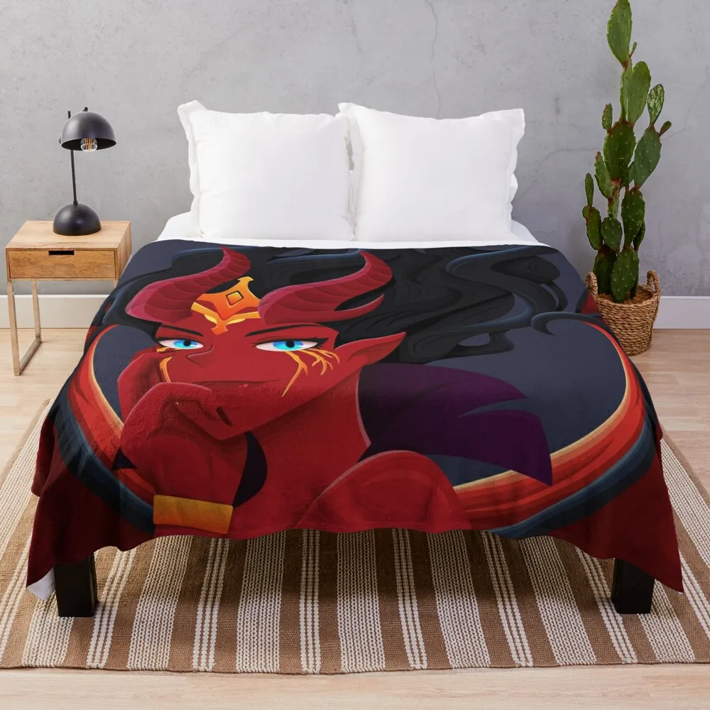 [Dota2] Queen of Pain Arcana Throw Blanket Soft blankets ands Blankets