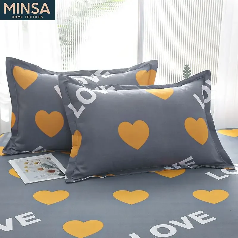 All-Season Premium Pillow Protectors Set of 2 - 19x29 Inch Hypoallergenic Pillowcase Covers with Envelope Closure