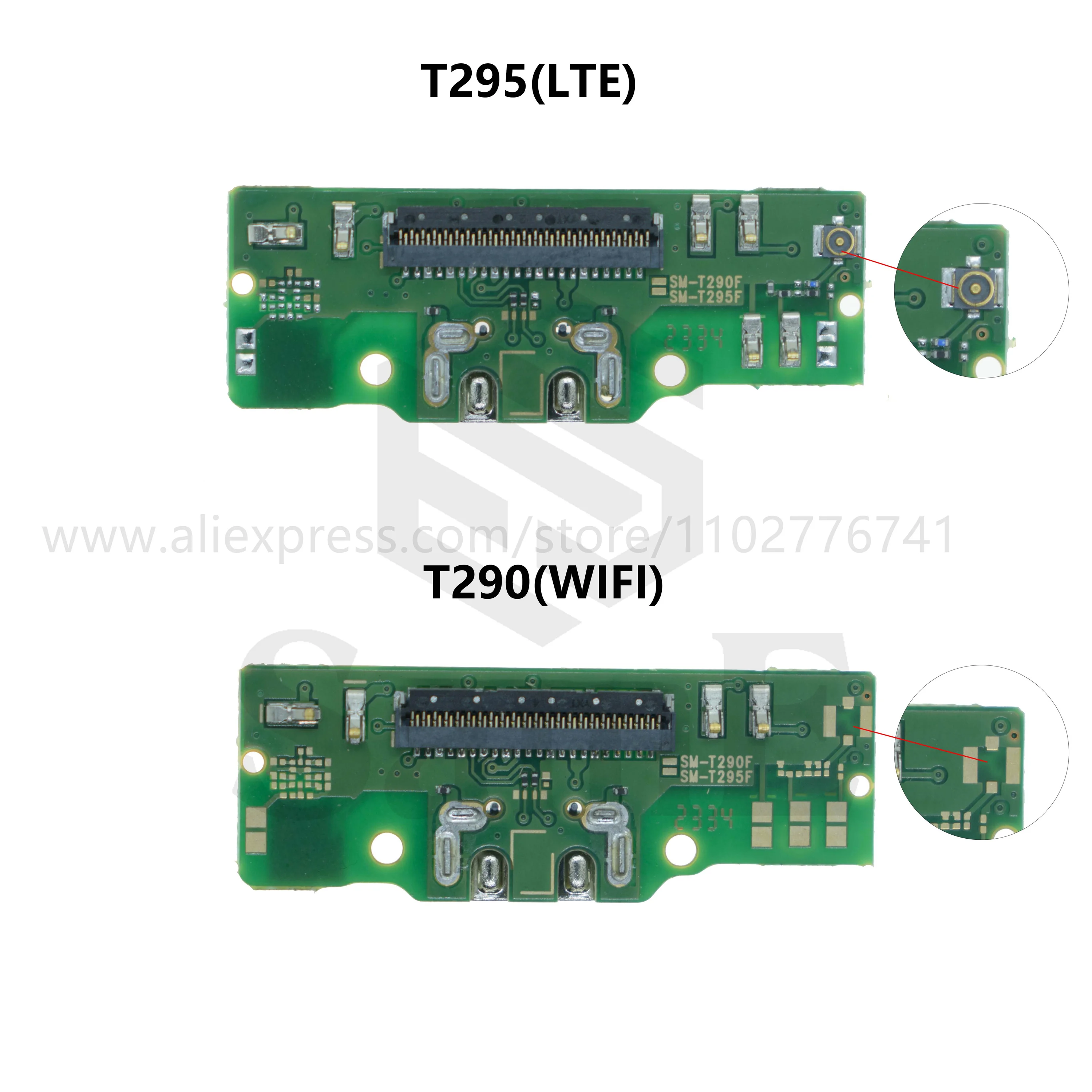 Support fast charging For Samsung Galaxy Tab A8.0 T290 WIFI T295 LTE USB Dock Charger Port Charging Port Board Flex Cable