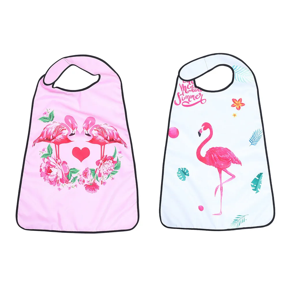 

2 шт. Нагрудники для взрослых, для еды, для пожилых, от слюней, защитные, из полиэстера, аксессуар для ухода за здоровьем