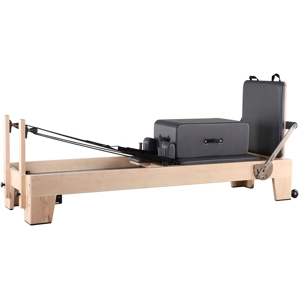 

Deren Factory Direct Sales Large Size Balance Body Home Maple Wood Pilates Reformer