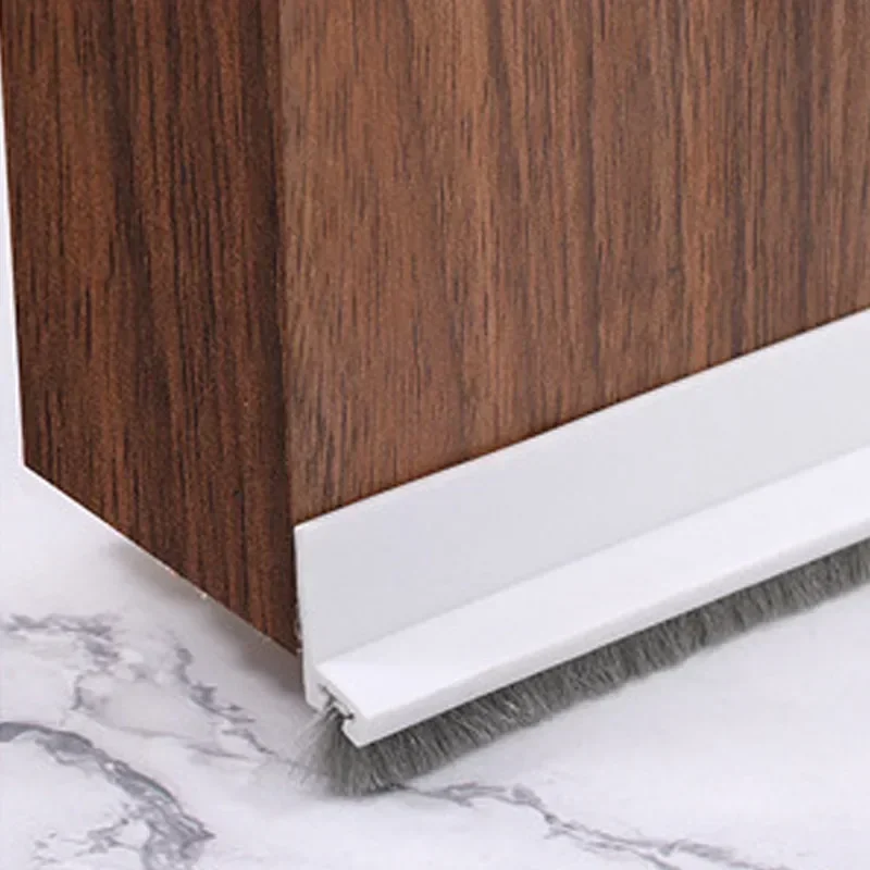 

Новая пробка под дверью, пылезащитная звукоизоляционная нижняя щетка для двери, уплотнительная лента, защита от холодных зазоров, домашнее оборудование