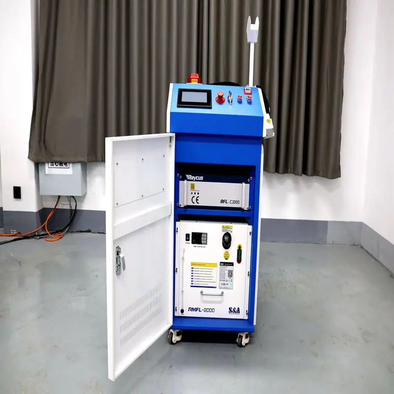 Industrial-grade laser rust remover Continuous Laser Cleaning Machine Laser Cleaner Paint Removal Machine CW Rust Removal