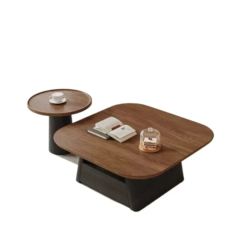 Simple Magazine Coffee Table Modern Aesthetic Unique Glam Coffee Table Minimalist Square Moveis Para Sala House Accessories
