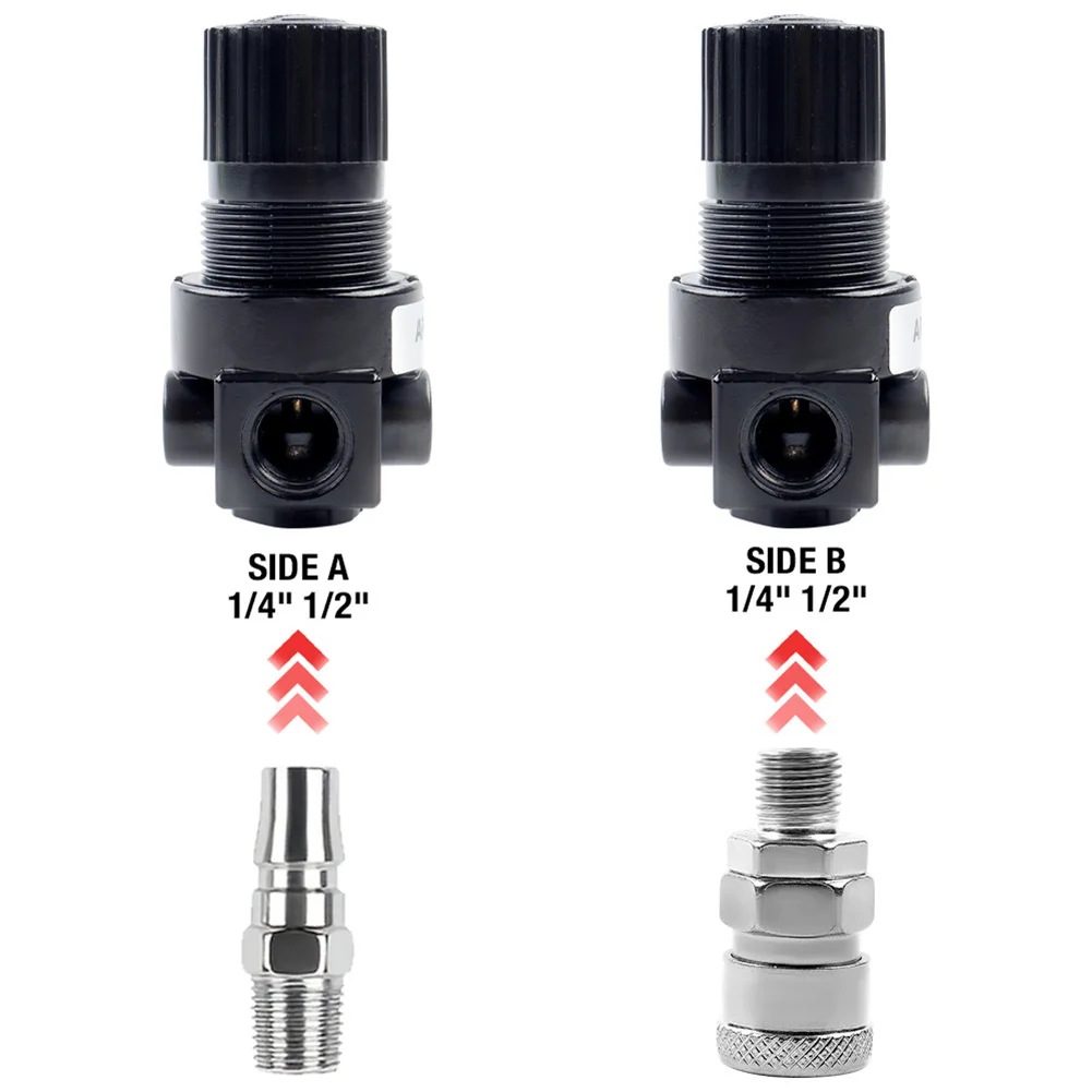 High Precision Air Filter Regulator Air Filter High-precision Gauge MPa And Kgfcm Readings Built-in Water Separator