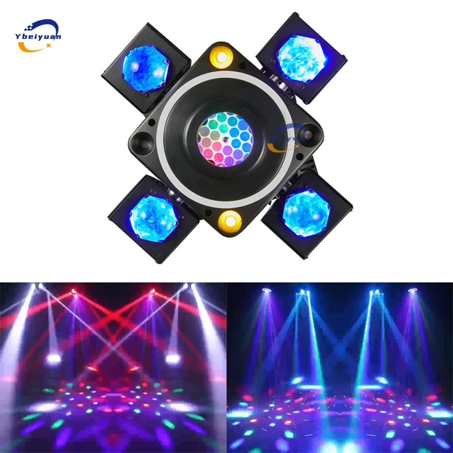 rotativa strobe beam com light effect led em disco light rotacao infinita ktv dj bar festa de natal equipamento de palco dmx512 01