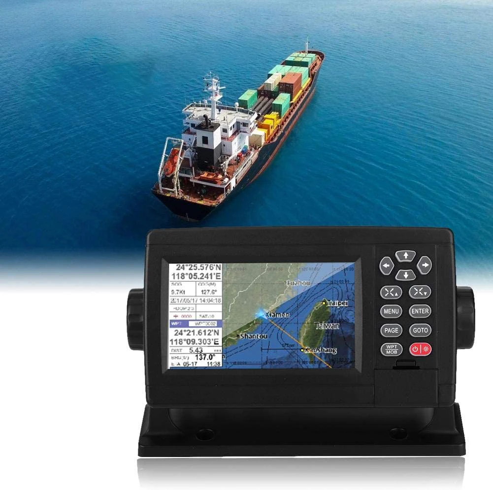 YSP 10.1 Inch Marine AIS XF-1069B Support C-Map Chart Navigation & GPS Chart plotter Combine with AIS Transponder Class B