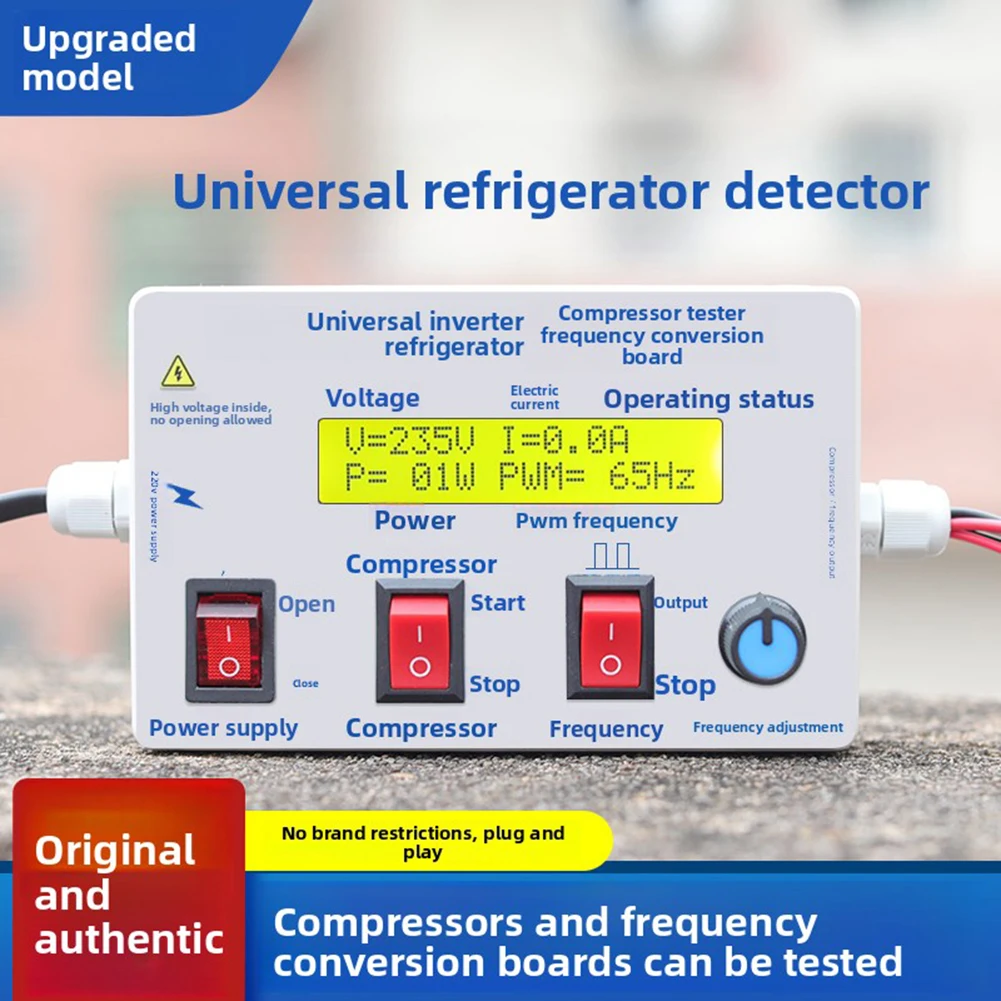 Inverter For Refrigerator Compressor Tester With Diagnostic Control-Board Adjustable Frequency Regulator For Mainstream Brands