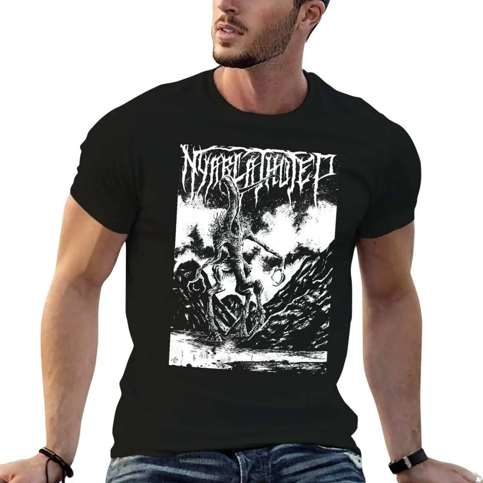 

Nyarlathotep T-Shirt man graphic t shirt cotton t shirt pack t shirts cotton 100% T-shirt