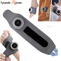 Smart EMS Heating Wrist Massager 6Modes Portable Electric Therapy for Carpal Tunnel Pain Relief USB Rechargeable for Home/Office