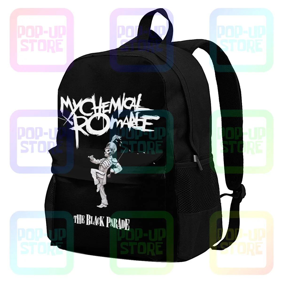 My Chemical Romance Parade Cover Band Logo Large Capacity Backpack Travel Training Sports Bag Clothes Backpacks