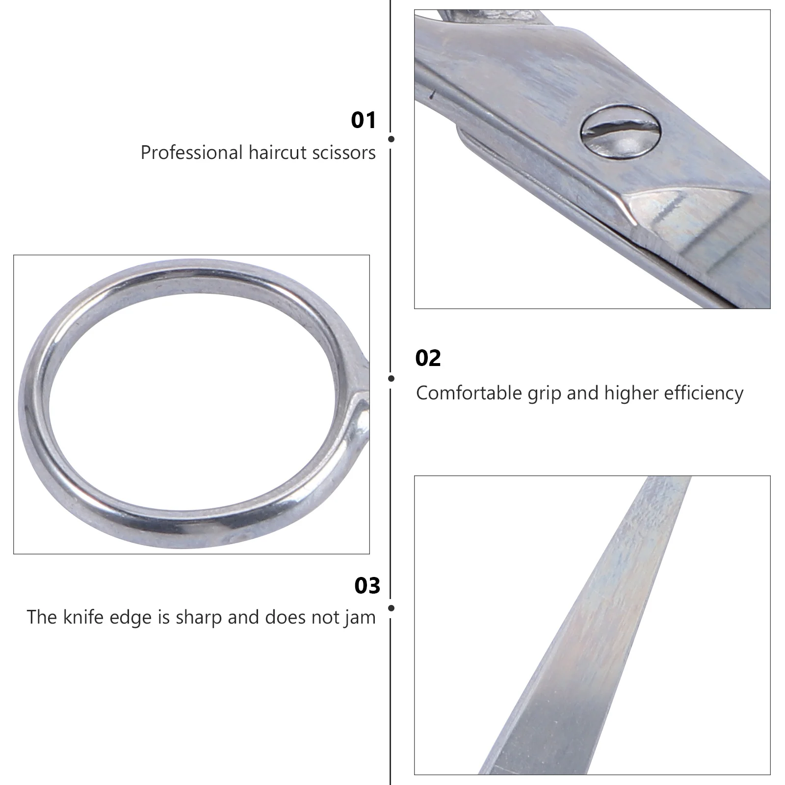 

1Pcs Hair Trimmer Styling Tool Anticorrosion Durable Scissors for Salon Home Hairdressing Scissors Hair Styling Tools