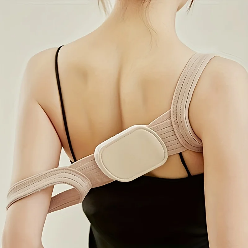 2pcs Adjustable Posture Correction Belts for Men and Women - Hunchback Relief, Back Support Brace, Hand Wash Only