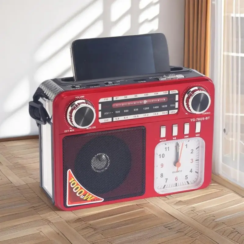 

Radio Solar Solar Survival Radio Rechargeable Phone Charger Lighting Speaker For Learning Family Backup Indoor Hiking Adventure