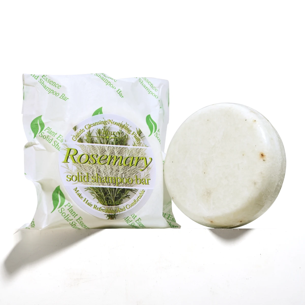 60g Natural fragrance rosemary shampoo soap, handmade soap oil control and dandruff removal soap for both men and women