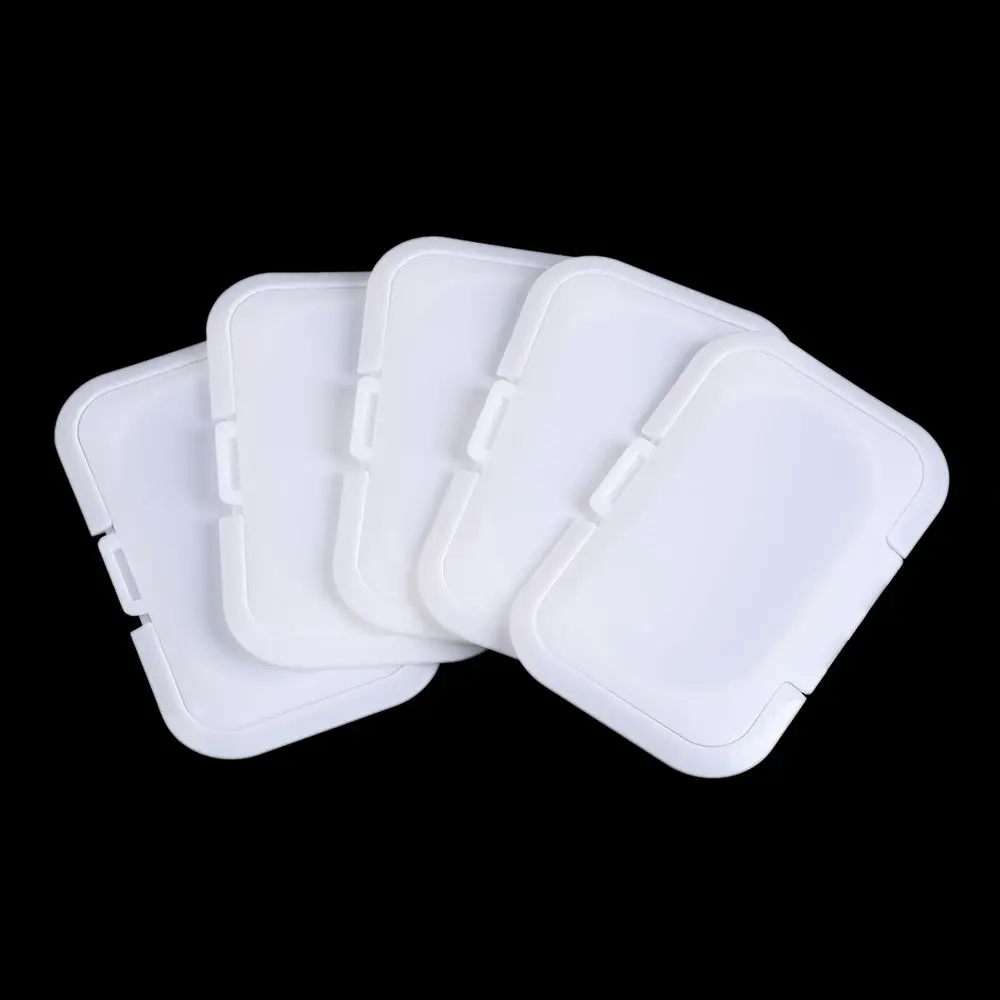 Tampa flip reutilizável portátil para criança, Baby Wipes Lid, tampa útil, 1 pc, 5 pcs, 10 pcs