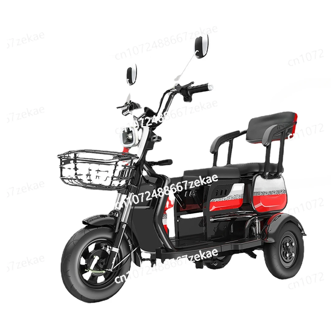 Passenger Electric Tricycle Made in China Cool Second-generation Fashion Electric Scooter Can Drive At High Speed Long Battery