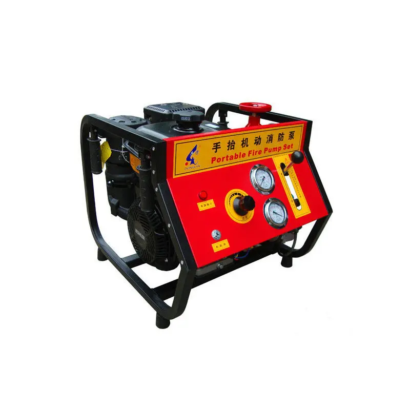 BJ10 Hand-held Fire-fighting Motor Pump High-power Hand-held Motor Fire-fighting Pump Single-cylinder Four-stroke Gasoline Pump