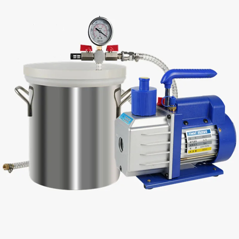 

Rotary-vane Vaccum Pump Silent Vaccum Defoaming Barrel Industrial Degassing Experimental Equipment