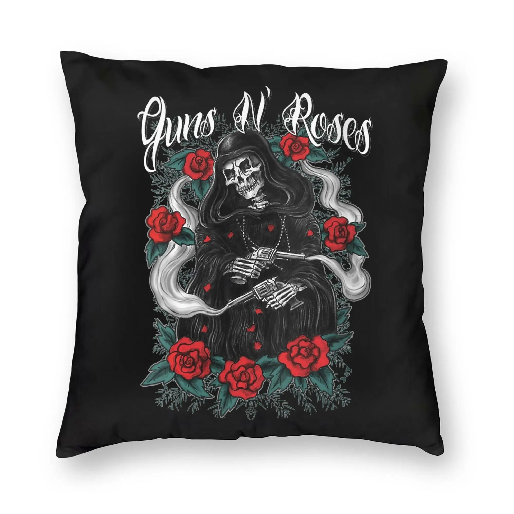 Rock Music Band G-Guns N Roses Pillowcase Printing Polyester Cushion Cover Decoration  Pillow Case Cover Home Square 45X45cm