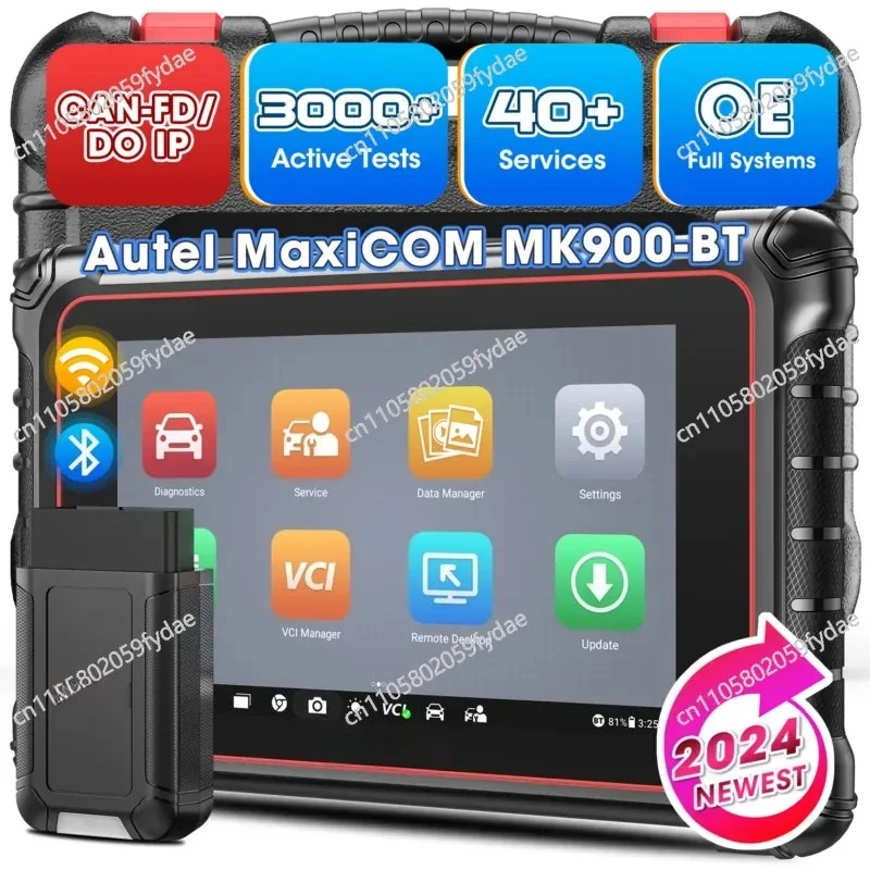 New MK900BT Automotive Full System Diagnostic Instrument ECU Coded Oscilloscope Inspection Full System Scanning