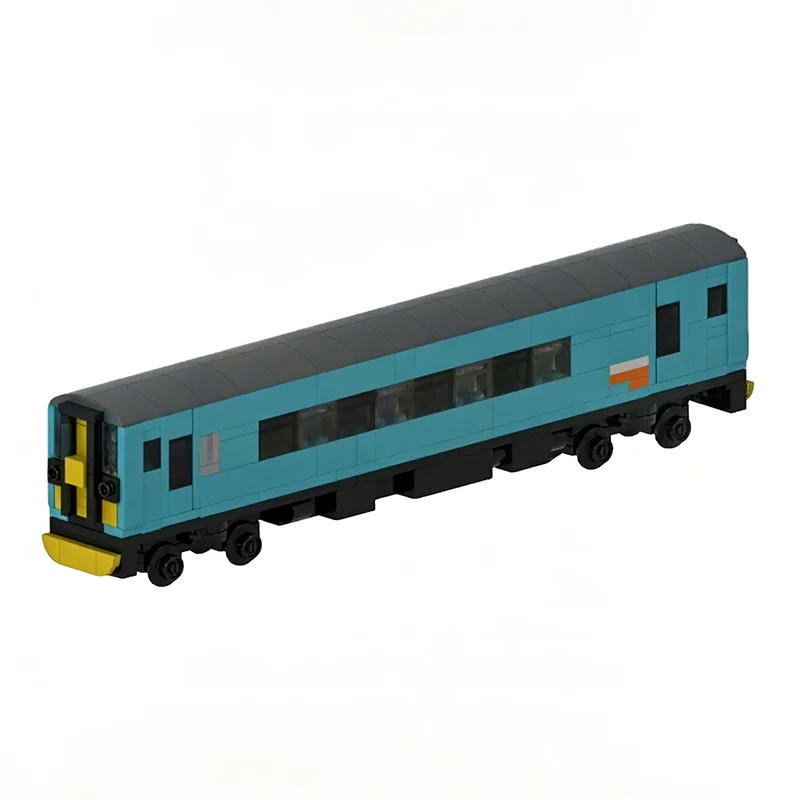 

325PCS MOC Railway Train 4 Wide Network Rail Class 153 Visual Inspection Unit Model DIY Assembly Building Blocks Display Gift