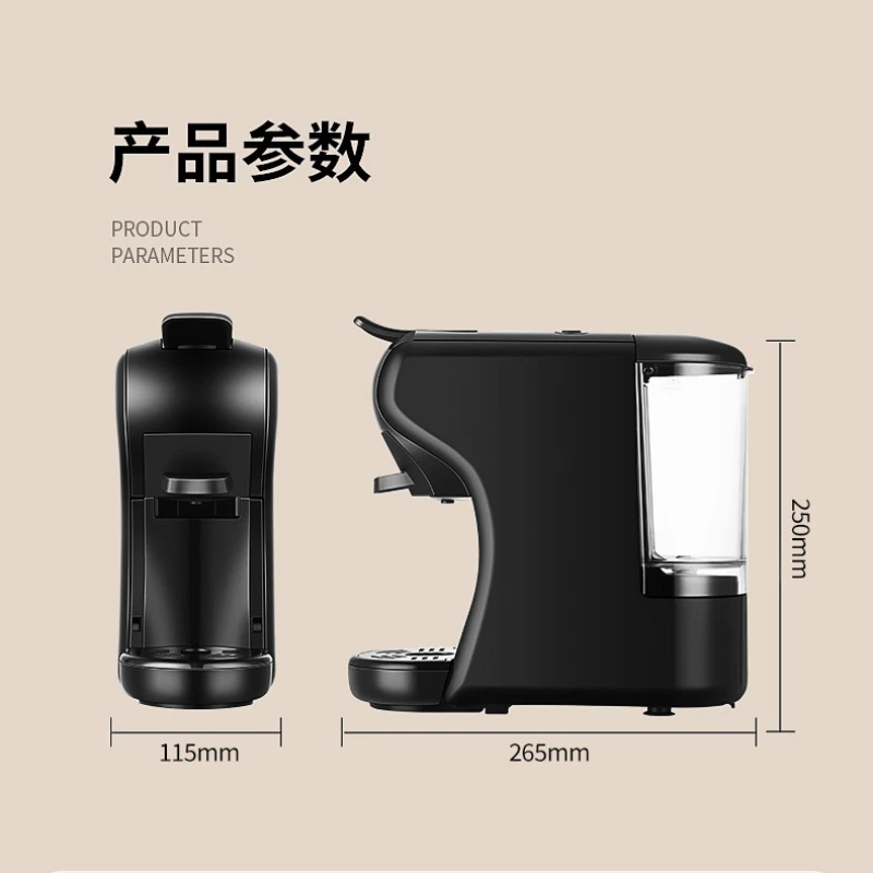 High Quality Mult-Function 3 in 1 Espresso Capsule Coffee Maker Machine