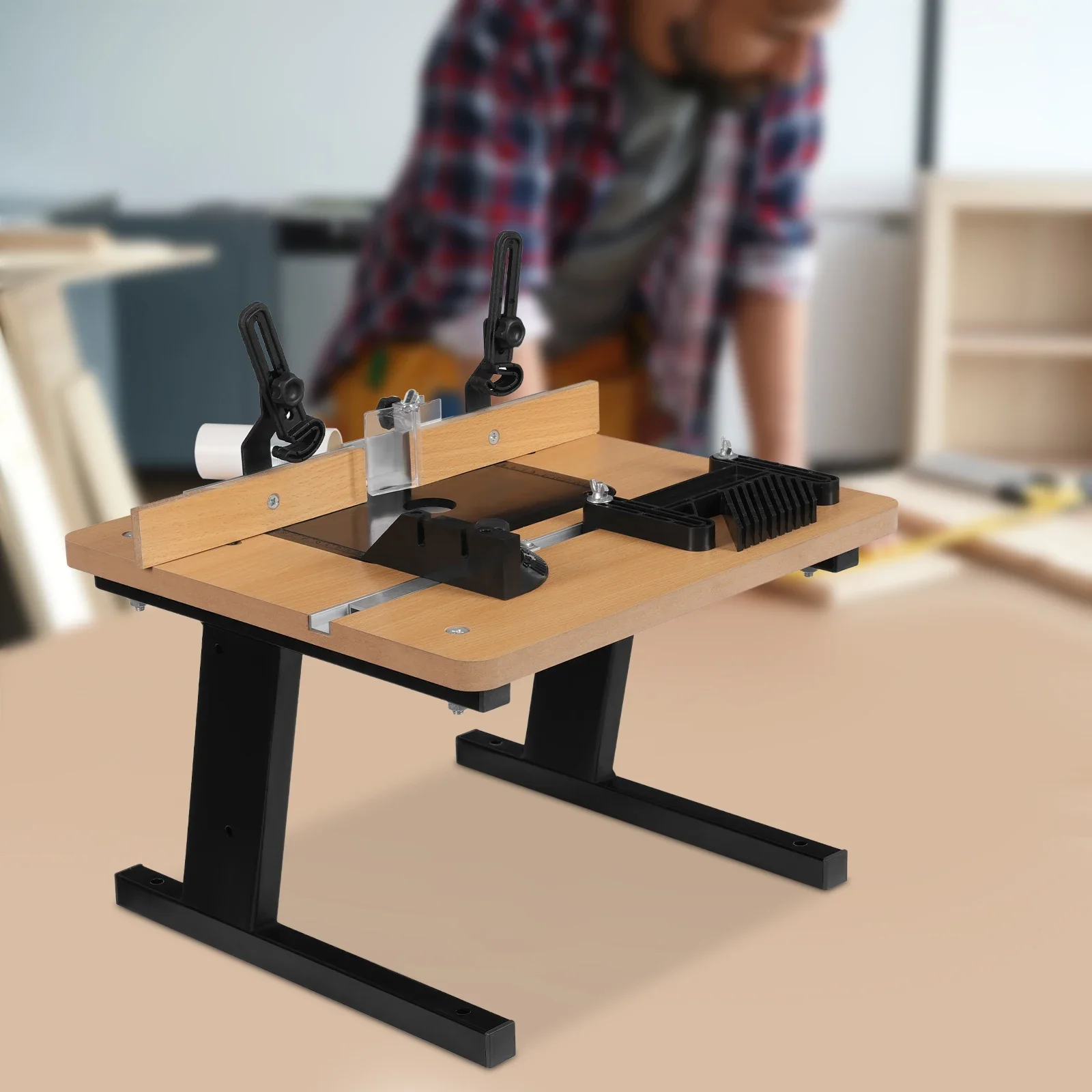 2025 Woodworking Router Table Stable&Precision Machining for Home Use, Personal DIY, or Carving Workstations