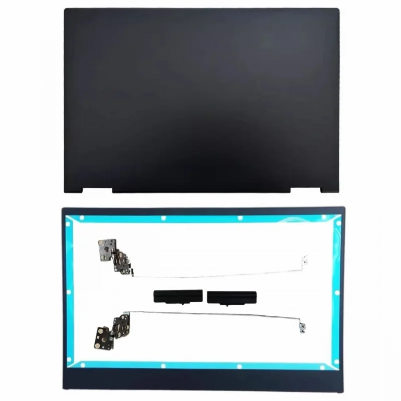 New For HP OMEN 16 16-WF 16-U 16-WD TPN-C167 LCD Back Cover Bezel Hinges Replacement Laptop Screen Parts